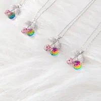 گردنبند نقره گیلاس هفت رنگ سواروسکی swarovski|جواهرات|تهران, صادقیه|دیوار