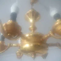 لوستر آب طلا ۶ پر