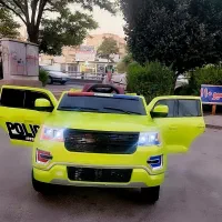 ماشین شارژی پلیسی آلمانی درحد نو۶موتوره شاسی بلند|اسباب‌بازی بچه|تبریز, |دیوار