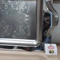 پخش سینی استیل اصل جعبه دار کاور دار روز مادر|ظروف سرو و پذیرایی|رباط‌کریم, شترخوار|دیوار