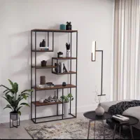 دکوری قفسه طبقه کتابخانه عرض۱۲۰ ارسال رایگان