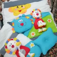 ست کیسه خواب و تشک وملافه و بالش فرم دهی سر