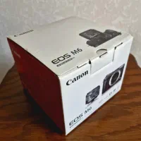 دوربین Canon EOS M6 عین نو|دوربین عکاسی و فیلمبرداری|میانه, |دیوار