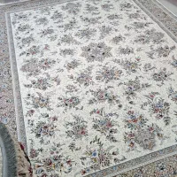فرش افشان کرم ۱۲۰۰شانه پارسیا قم ۱۲و۹و۶ متری|فرش|قم, باجک دو|دیوار