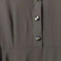 مانتو جلو بسته سبز رنگ|لباس|سنندج, |دیوار