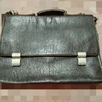 دوعدد ساک اداری چرم|کیف، کفش، کمربند|اهواز, سپیدار|دیوار