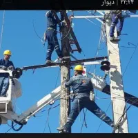 برق رسانی،احداث شبکه فشار متوسط،ضعیف.ترانس، روشنای