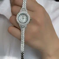 ساعت لوکس تمام نقره مدل گندم با دو سال گارانتی