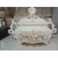 ظرف سوپ خوری بزرگ چینی ۱۰ نفره