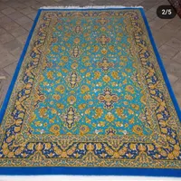 فرش دستباف ۶ متری قم گل ابریشم