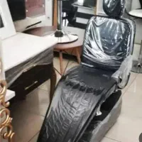 صندلی اصلاح،ترولی،آینه قدی،لوپ،کاسه رنگ ایستاده