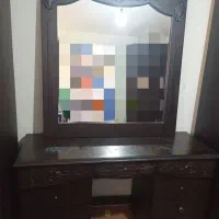 میز آرایش با آینه وصندلی