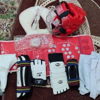 پک کامل وسایل تکواندو دخترانه ،در حد نو