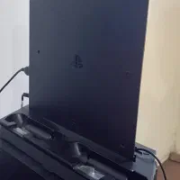 یک ترابایت ps4 + فن + دو دسته|کنسول، بازی ویدئویی و آنلاین|بهشهر, |دیوار