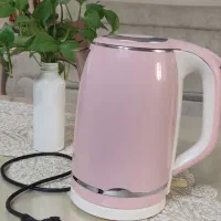 کتری برقی بسیار زیبا رنگ صورتی ملیح