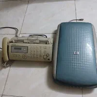 تلفن فکس پاناسونیک و اسکنر hp