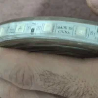 2 متر ریسه RGB 5050 برق شهری 220v ریسه رنگی