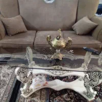 مبلمان راحتی ۷نفره باجلومبلی|مبلمان خانگی و میز عسلی|فردوسیه, |دیوار
