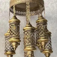 لوستر فانوسی تک شعله|لوستر و چراغ آویز|خاوران, |دیوار