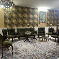 مبل استیل (۷ نفره + ۴ عدد میزبان)|مبلمان خانگی و میز عسلی|قم, باجک دو|دیوار