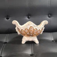 آجیل خوری دکوری آبکاری طلا نگین کاری اماراتی