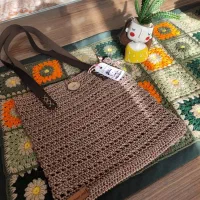 کیف مکرومه سوزنی