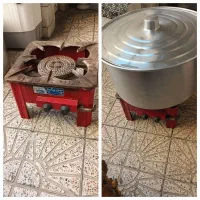 اجاق بزرگ و دیگ بزرگ
