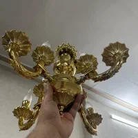 لوستر چهار شاخه هشت شعله