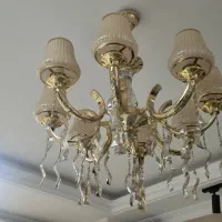 لوستر آب طلا و آباژور