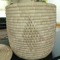سبد حصیری|صنایع دستی و سایر لوازم تزئینی|باغ ملک, |دیوار