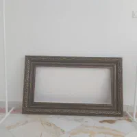 قاپ تابلو فرش ترکیبی از چوب و رزین کاملا سالم