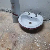 سنگ روشویی سالم و تمیز