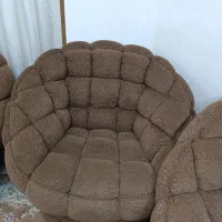 مبل تدی صدفی هفت نفره|مبلمان خانگی و میز عسلی|ری, اقدسیه|دیوار