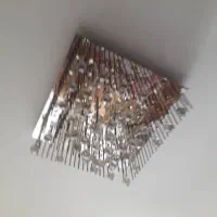 یک جفت لوستر کریستال