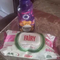 دستمال مرطوب و مایع لباس شوی بچه
