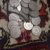 سکه قدیمی ۵ریالی شاهی