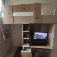 تخت خواب دو طبقه MDF|تخت و سرویس خواب|مشهد, یوسفیه (شهرک غرب)|دیوار