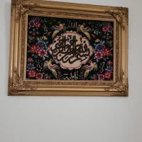 تابلو فرش دستباف نخ ابریشم