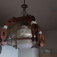 لوستر چوبی|لوستر و چراغ آویز|همدان, |دیوار