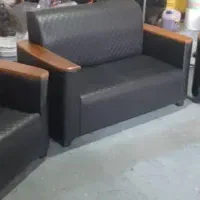 سه عدد مبل راحتی دو نفره( پلمپ)