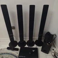 سینما خانواده به همراه دستگاه DVD سامسونگ اصلی