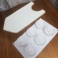 قالب سیلیکونی رحل قران و قالب گل رز شمع و رزین|ابزارآلات|تهران, خانی آباد نو شمالی|دیوار