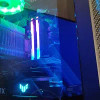 سیستم قوی گیمینگ رندرینگ کاملا سالم با مهلت تست