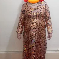 لباس مجلسی اینه کاری شده