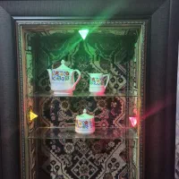 کتابخانه و بوفه تابلو فرش