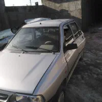 پراید مدل 86 تصادفی روشن حرکت