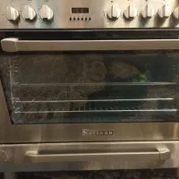 اجاق گاز فر دار و جوجه گردان