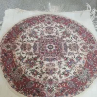 فروش فرش دستبافت طرح طبریز گرد زیبا