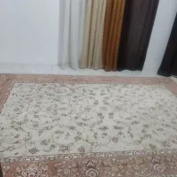 فرش ۶ متری بدون ترنج کرم ۳۰ رنگ ابریشم|فرش|کرمانشاه, |دیوار