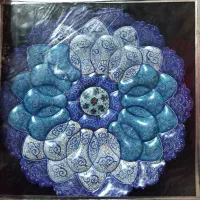 بشقاب های مسی میناکاری با جعبه|صنایع دستی و سایر لوازم تزئینی|تهران, فردوس|دیوار